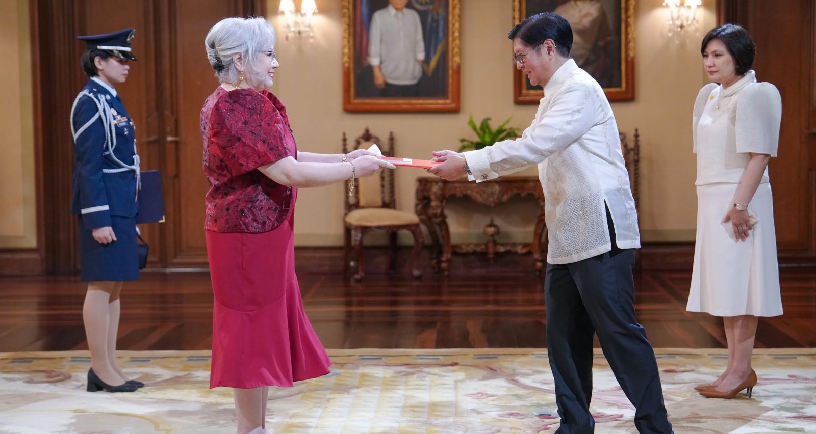 Presentation of Letter of Credence to the President of the Philippines