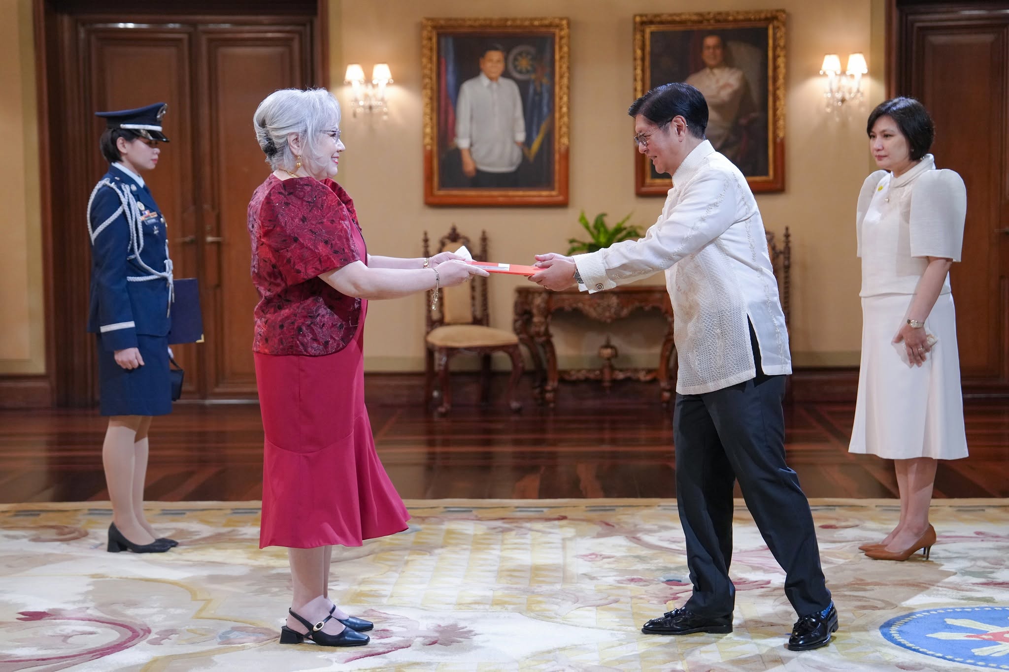 Presentation of Letter of Credence to the President of the Philippines