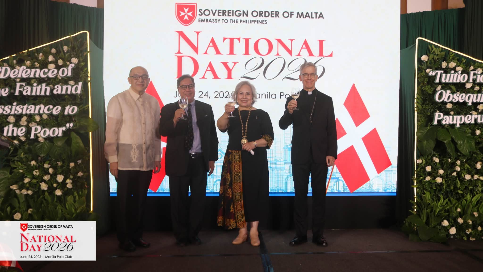 The National Day Reception of the Embassy of the Sovereign Military Order of Malta to the Philippines